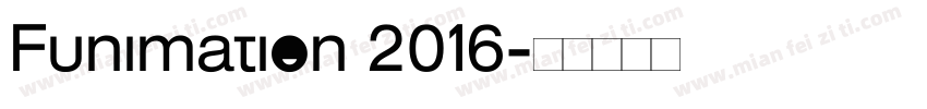 Funimation 2016字体转换